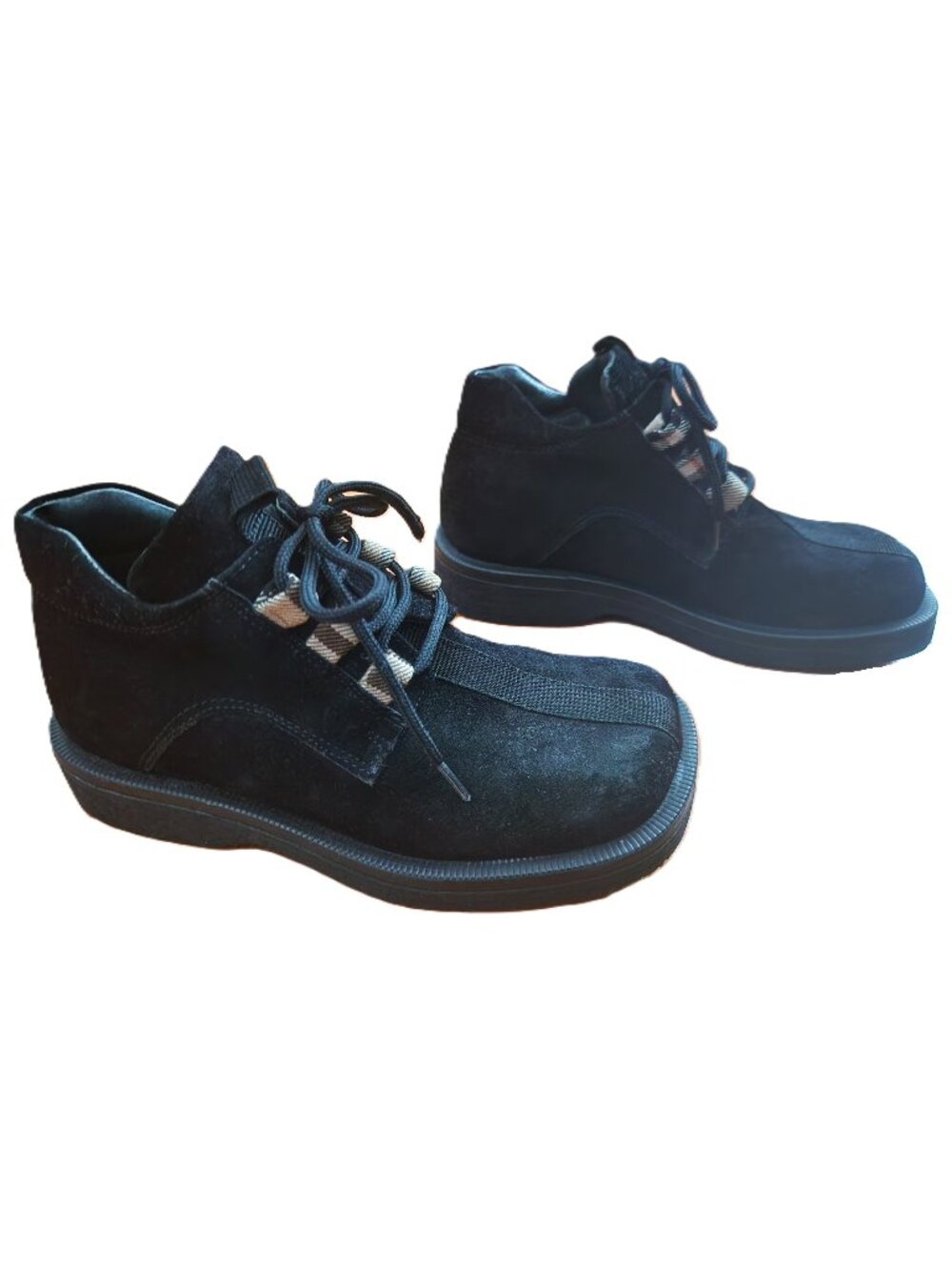 Shoe Be Doo Black Boys Suede Ankle Boots Made in Italy Size 29 EU / 11.5-12 USA